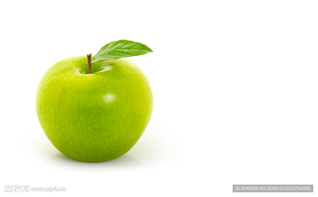 鲜绿苹果清新自然