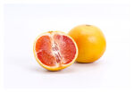 切开的红心西柚