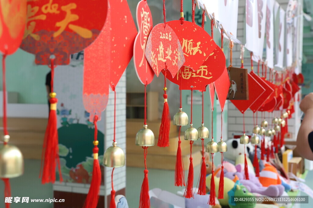 喜庆春节装饰场景