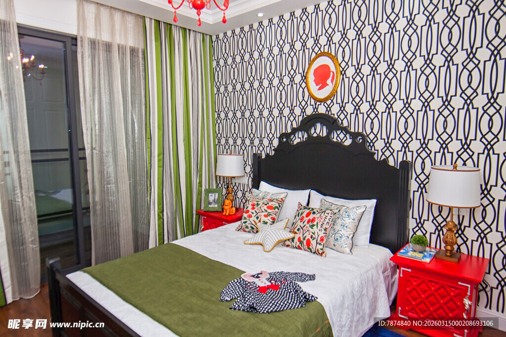 现代简约风卧室装饰展示