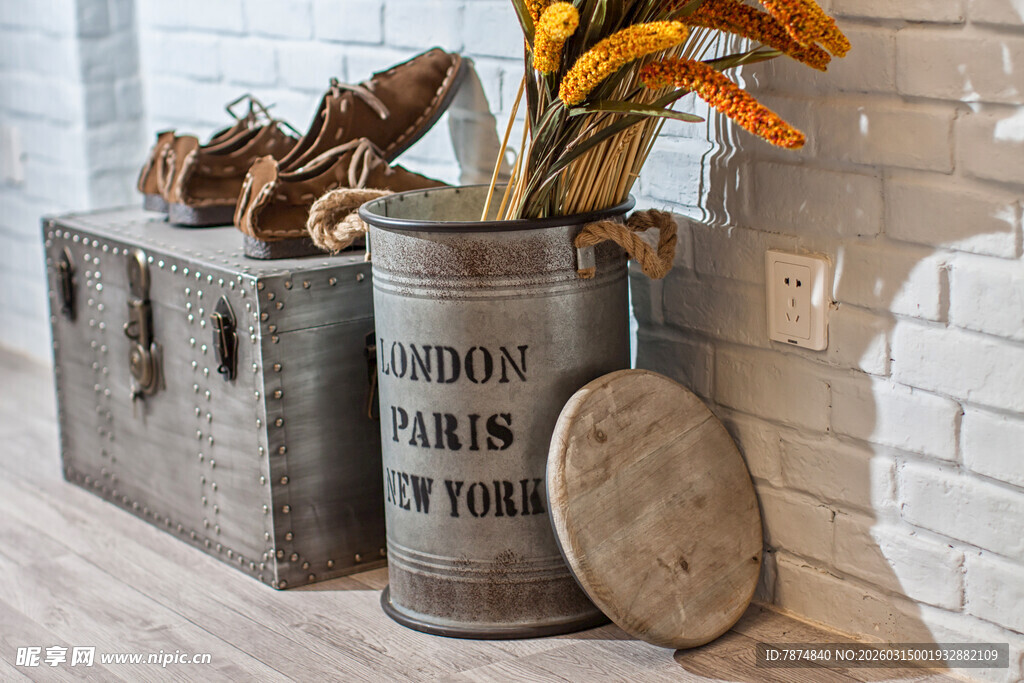 复古风家居装饰摆件组合