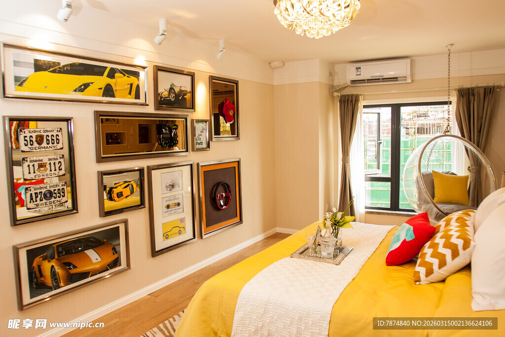 温馨童趣儿童房装饰展示