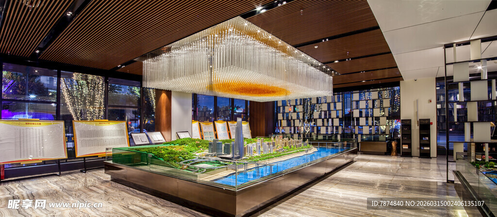 室内大型景观展示空间