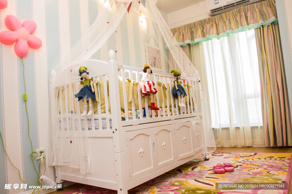 梦幻儿童房的可爱装饰