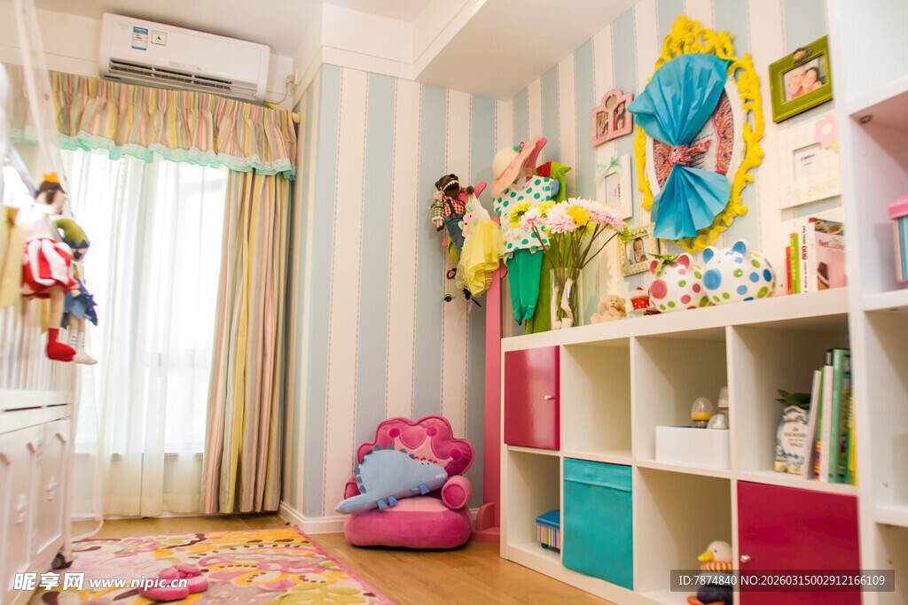 多彩儿童房 童趣满满天地