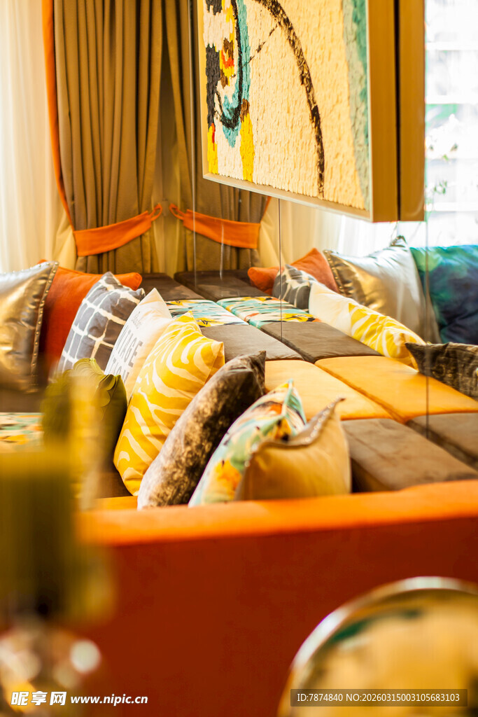 豪华卧室温馨舒适场景