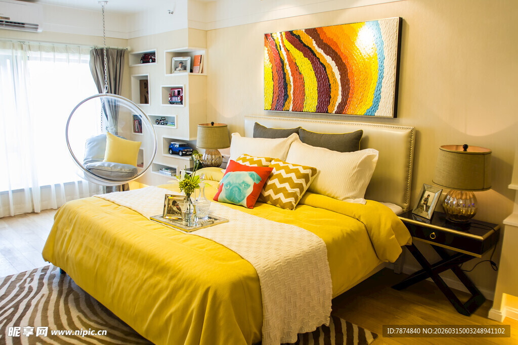 温馨卧室 尽显舒适家居风