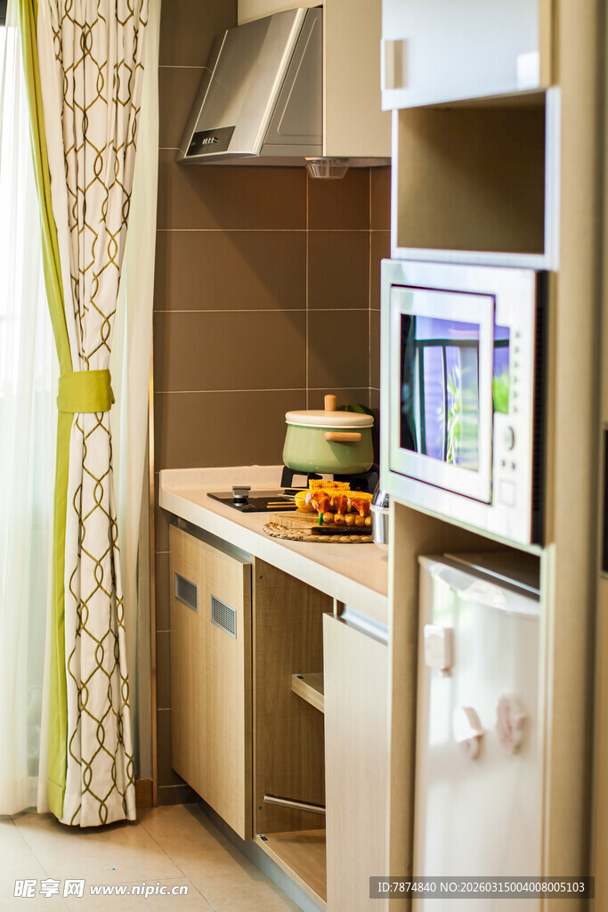 现代简约风厨房一角