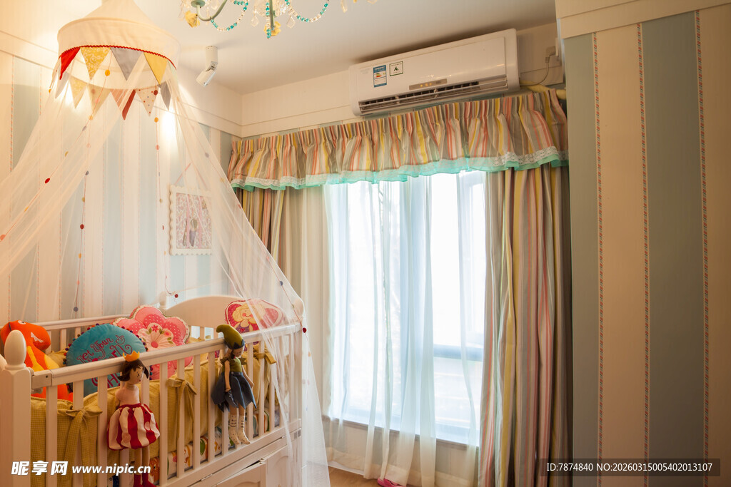 温馨儿童房布置展示