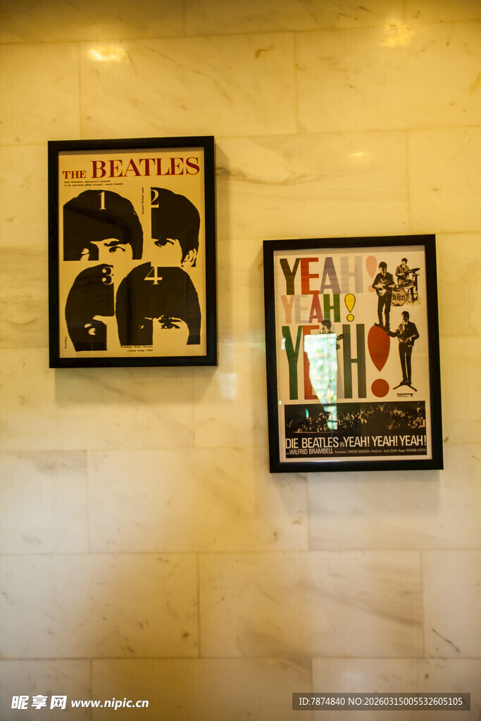 墙上的艺术挂画