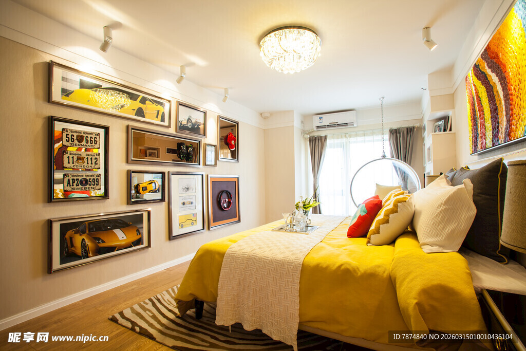 温馨多彩卧室装饰展示