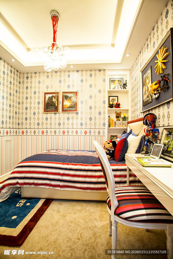 儿童房多彩创意空间设计