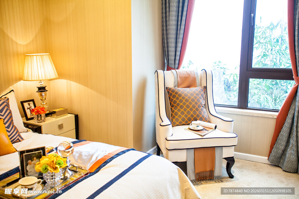 温馨卧室舒适家居场景