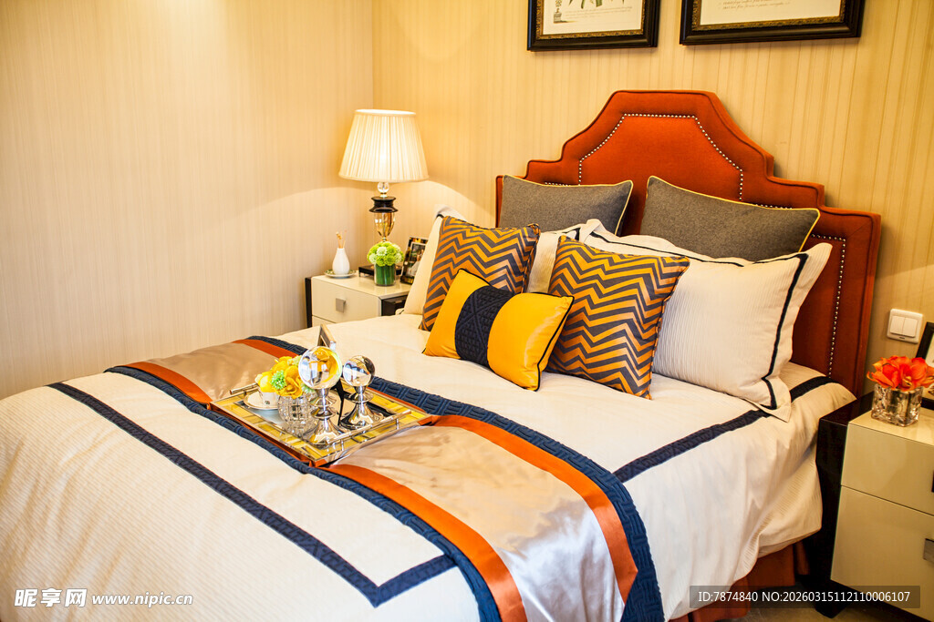 温馨卧室布置展示