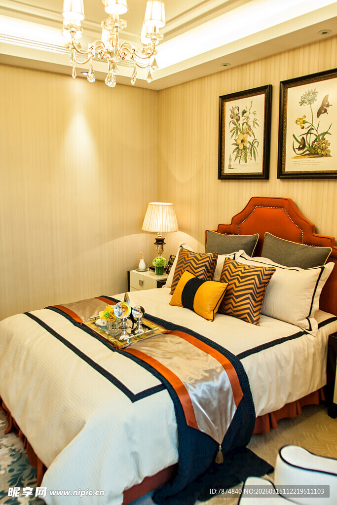 温馨雅致卧室装饰展示