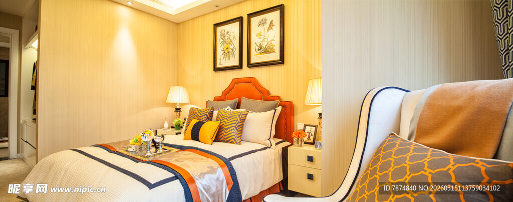 温馨儿童房布置展示