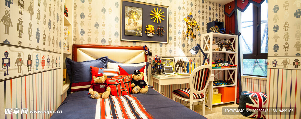 童趣满满的儿童房布置