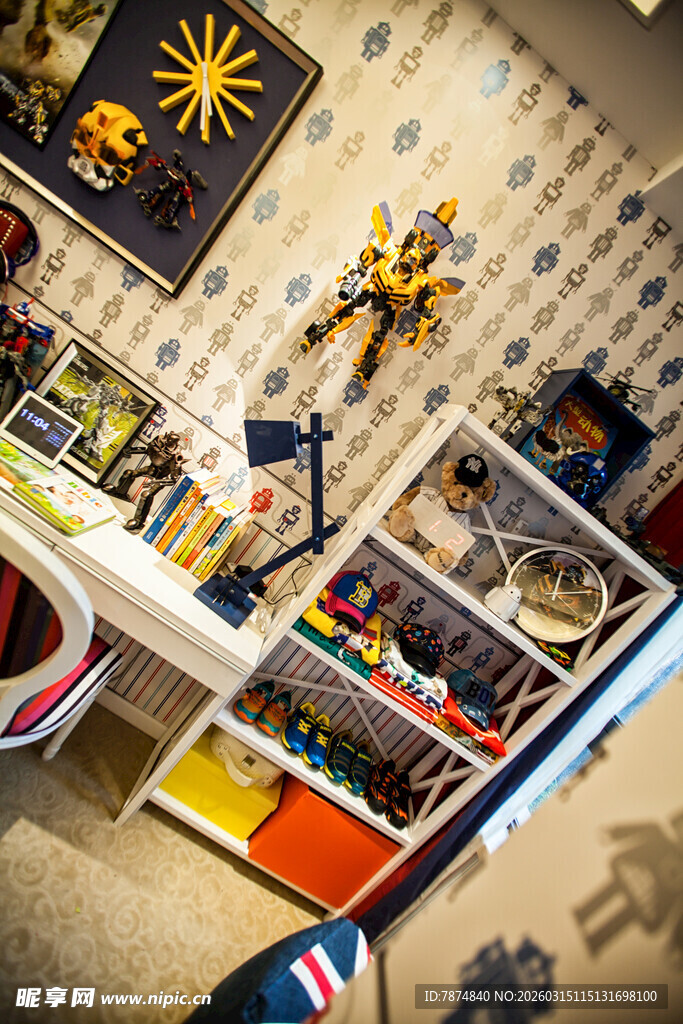 儿童玩具房 多彩童趣空间