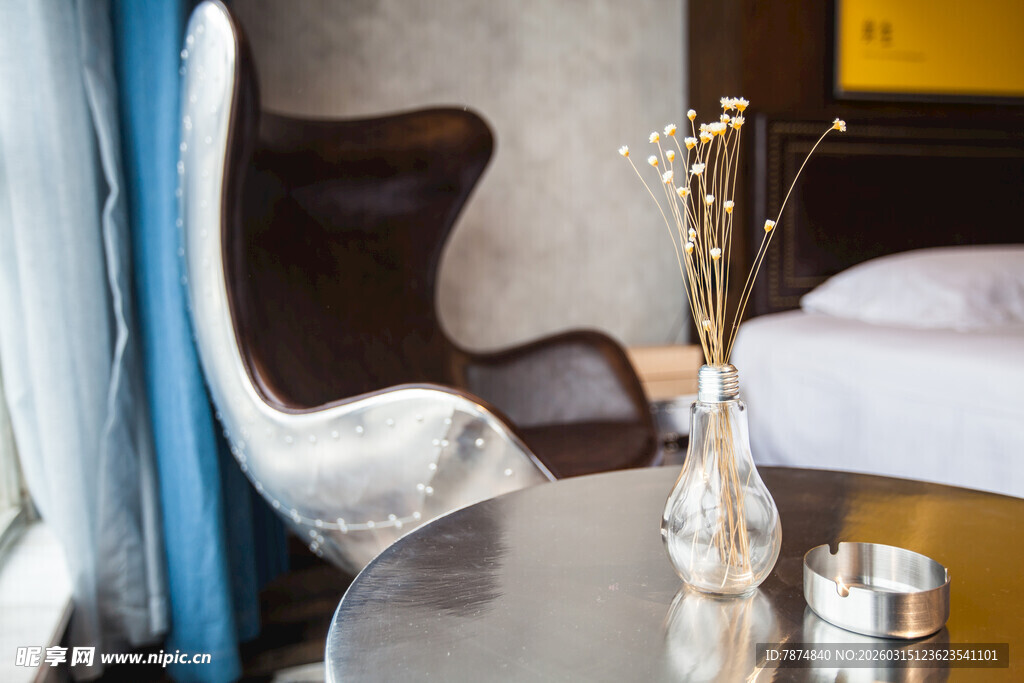 现代简约风卧室一角