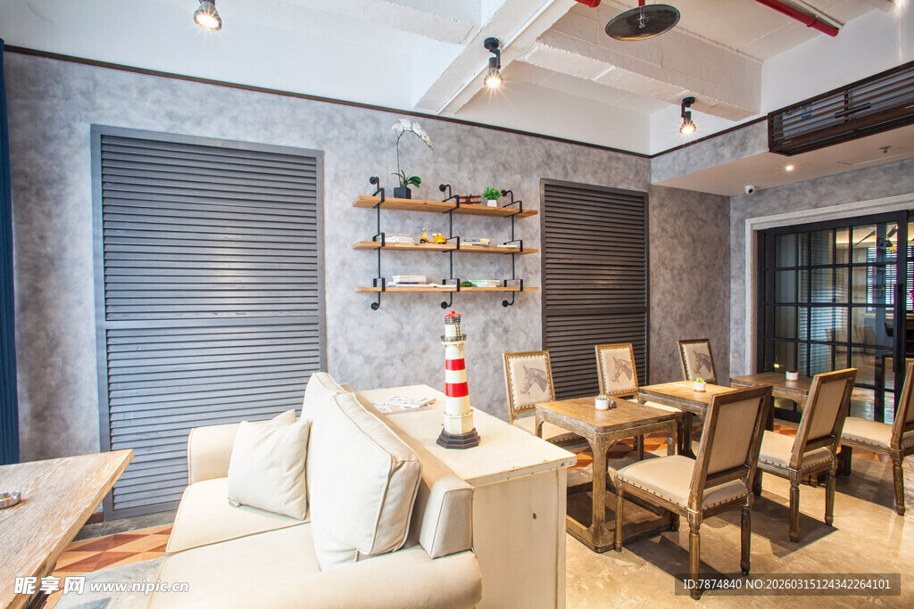 现代简约风格温馨客厅空间