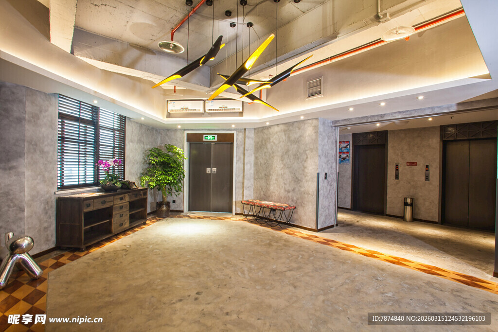 现代简约风室内装修场景