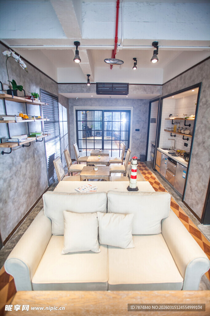 现代简约风舒适客厅空间