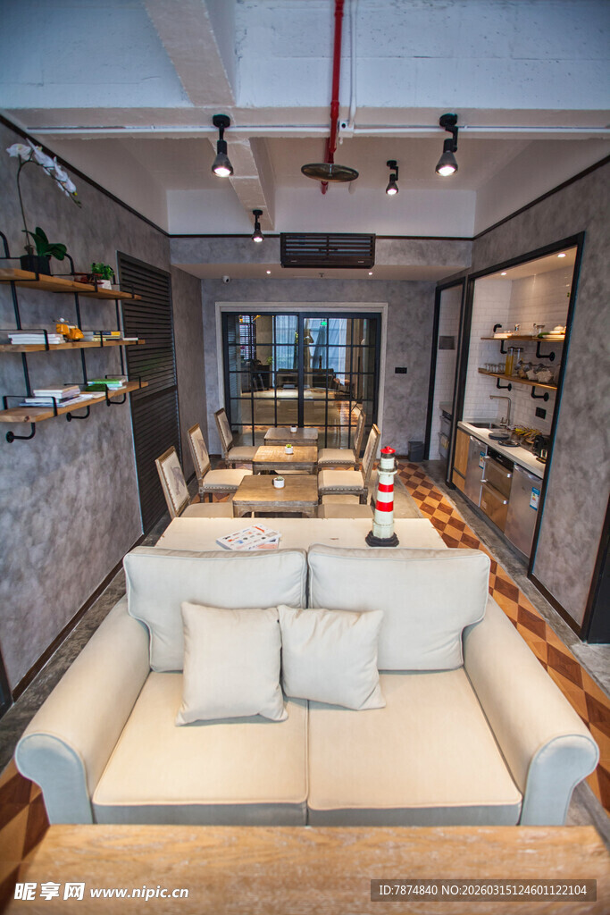 现代简约风客厅室内设计