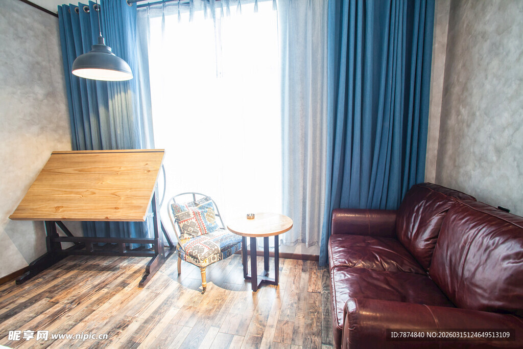 简约温馨的客厅一角