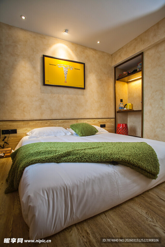 温馨卧室 舒适睡眠空间