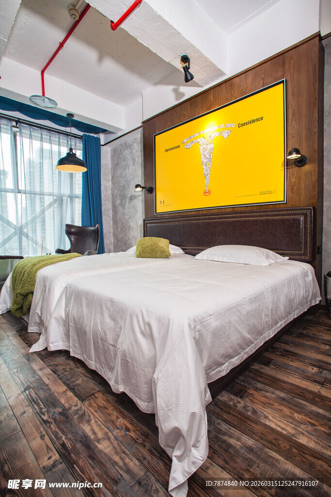 现代简约风卧室展示