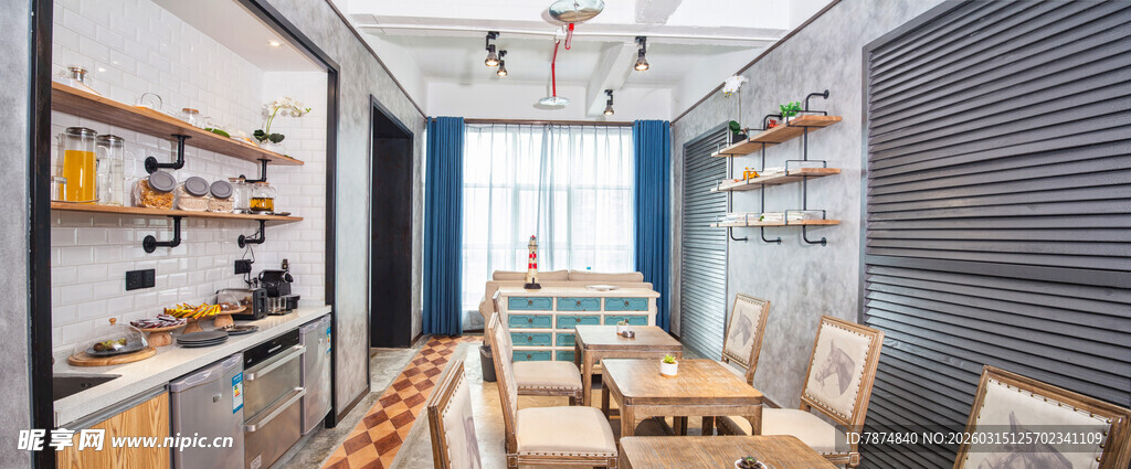 现代简约风餐厅室内设计