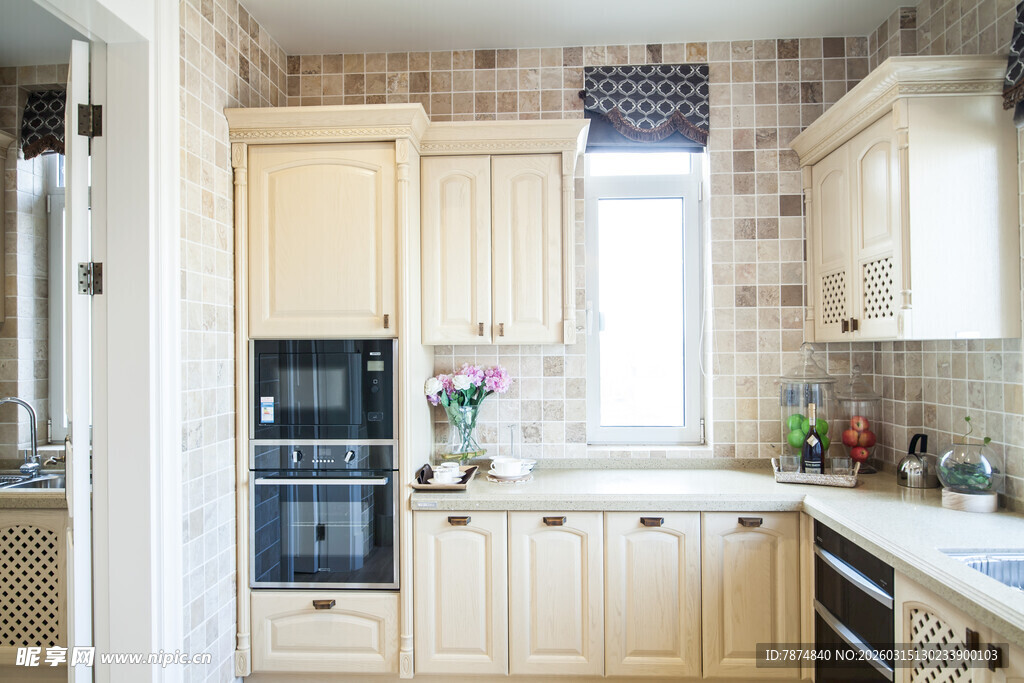 温馨欧式风格厨房空间