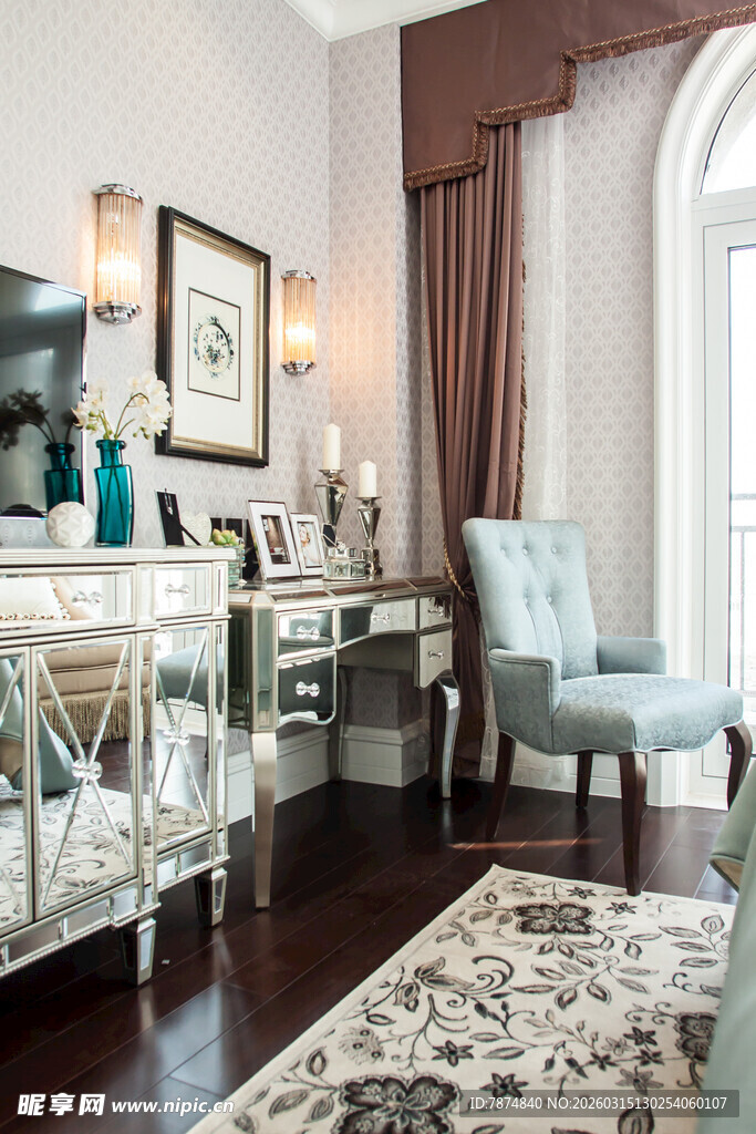 优雅精致的室内家居一角