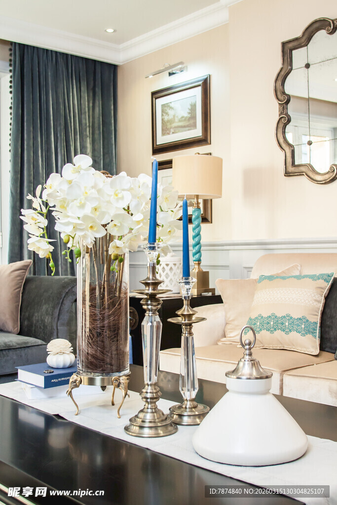 优雅客厅精致装饰摆件