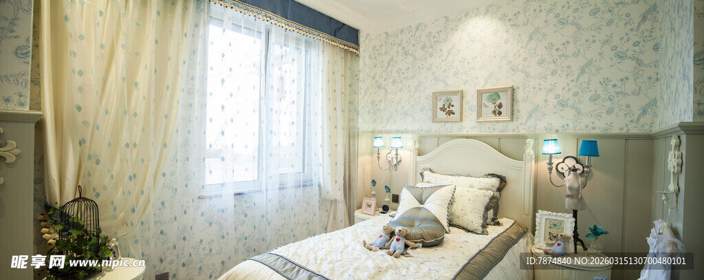 温馨现代风卧室设计展示