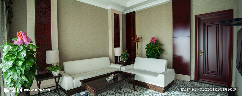 现代风格客厅室内场景