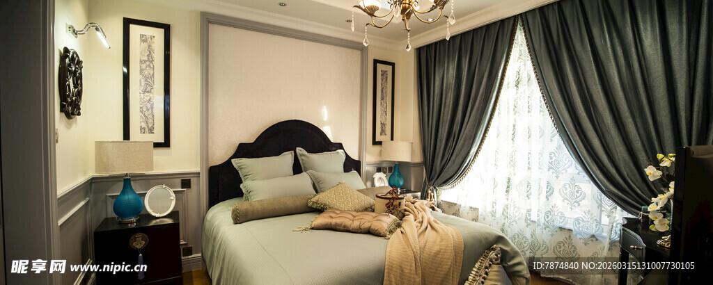 奢华卧室尽显优雅格调