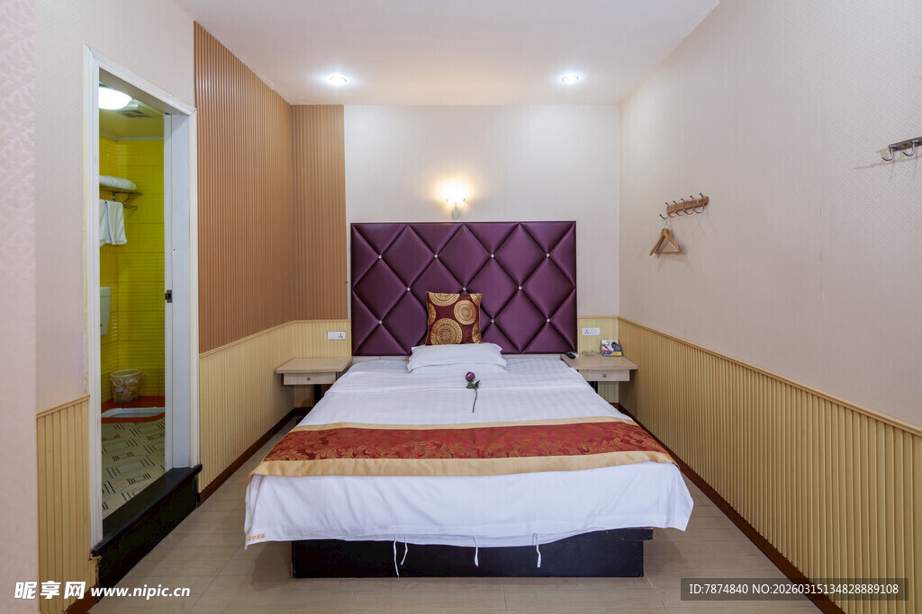 简约温馨单人卧室空间