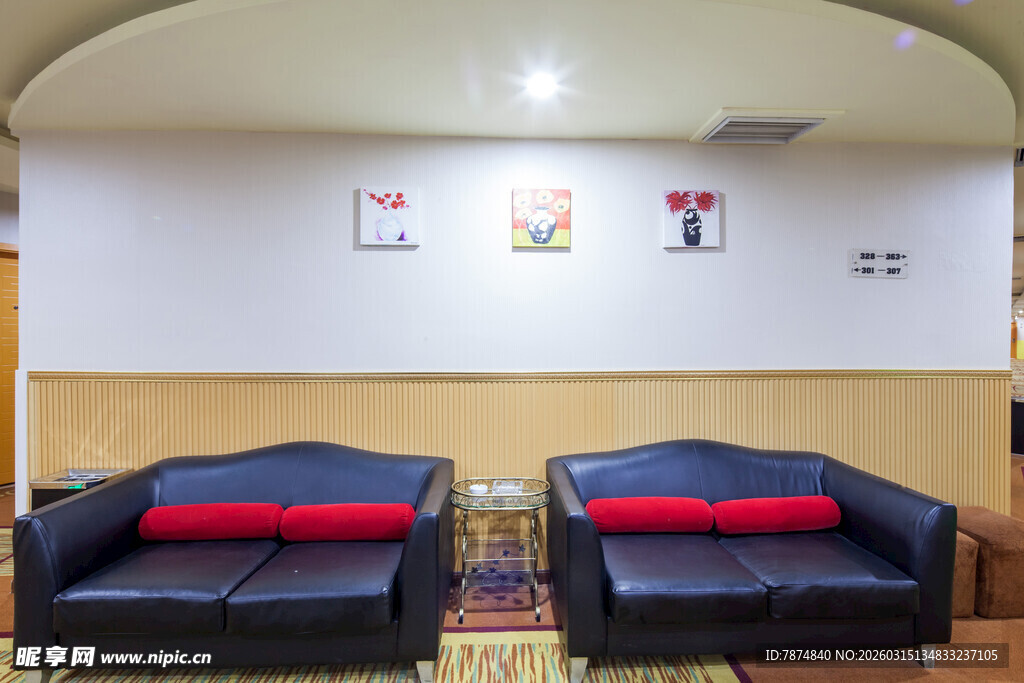 简约沙发座椅室内空间