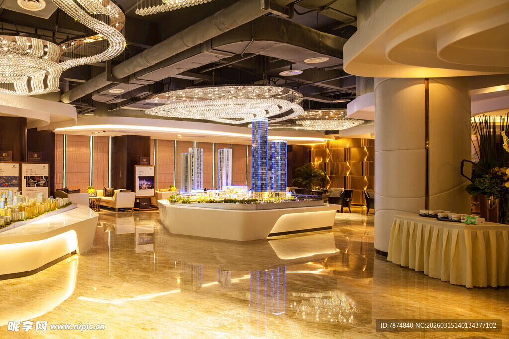 豪华现代风格室内大厅