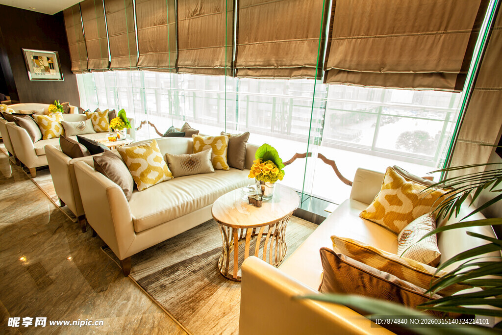 温馨舒适的室内客厅场景