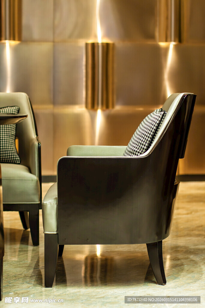 现代奢华客厅沙发组合