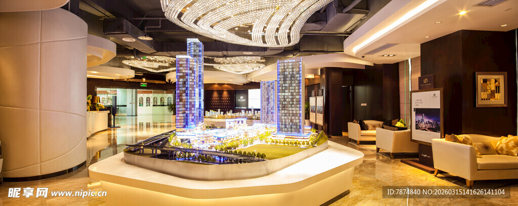 豪华室内中庭景观设计