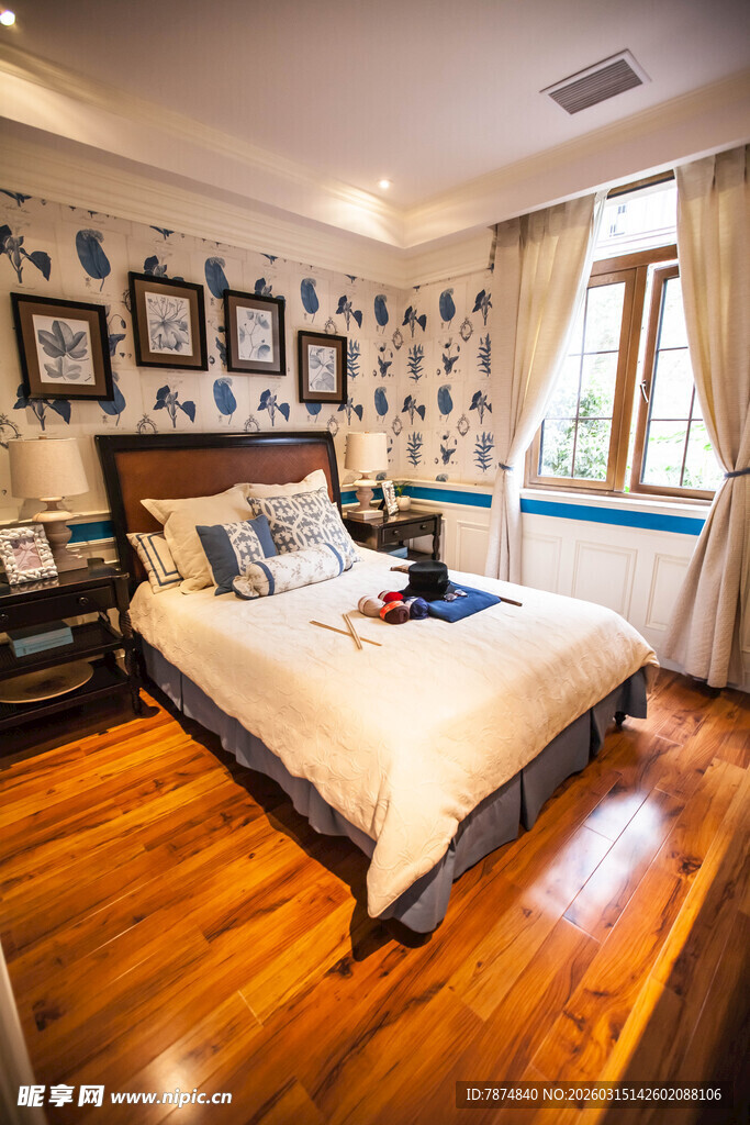 豪华卧室展现优雅家居风