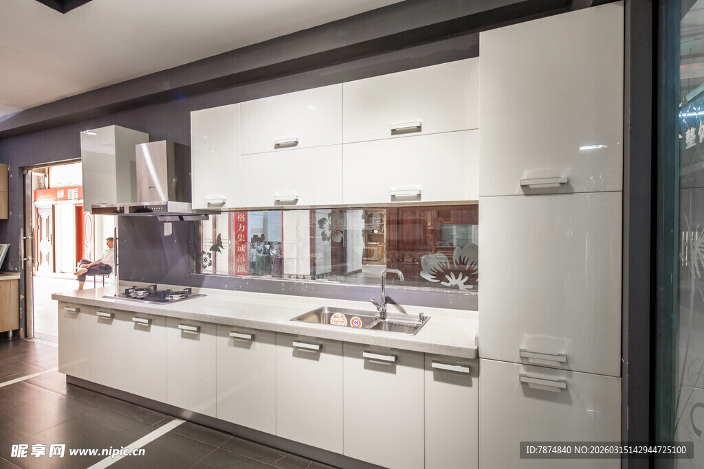 现代厨房橱柜展示空间