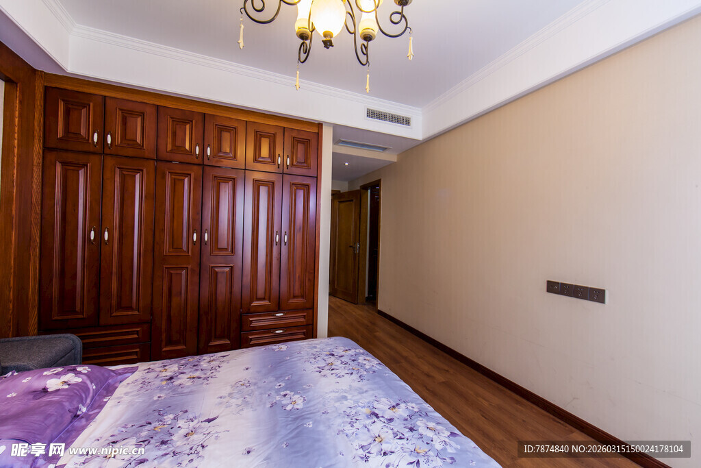 温馨卧室家居场景展示