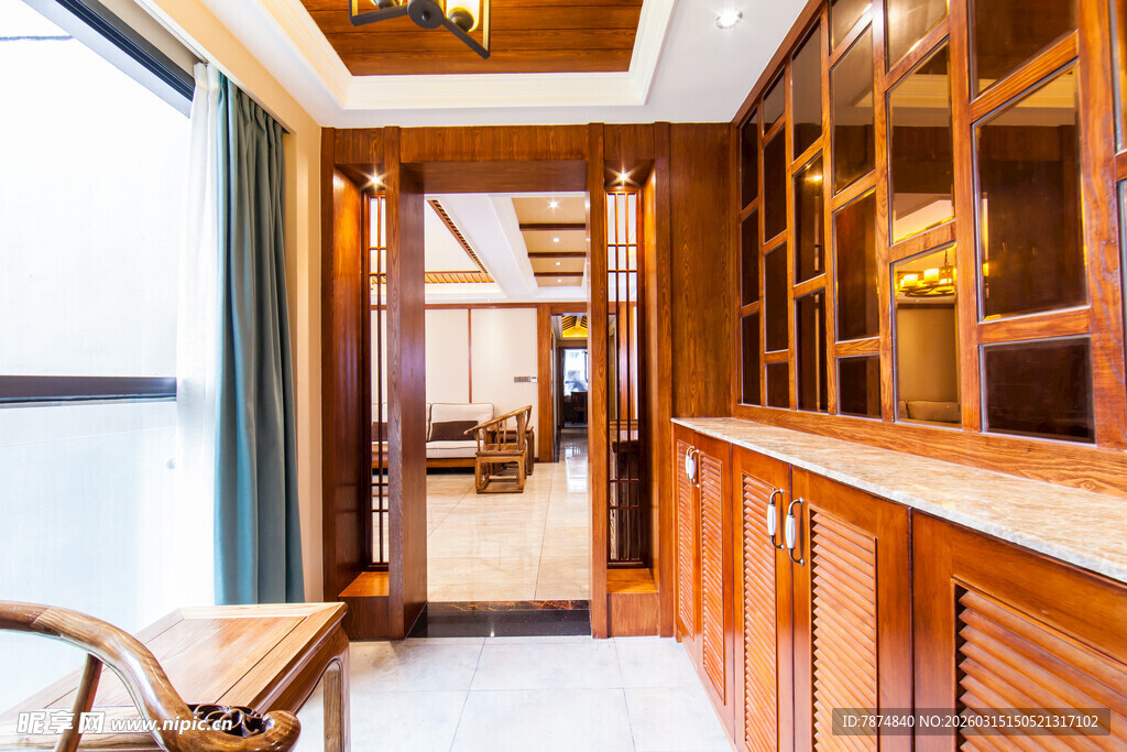 中式典雅木质家居空间