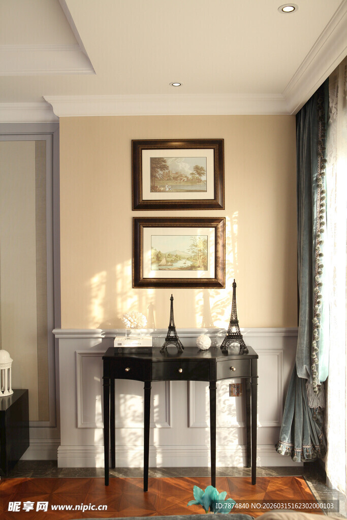 简约雅致的室内装饰角落