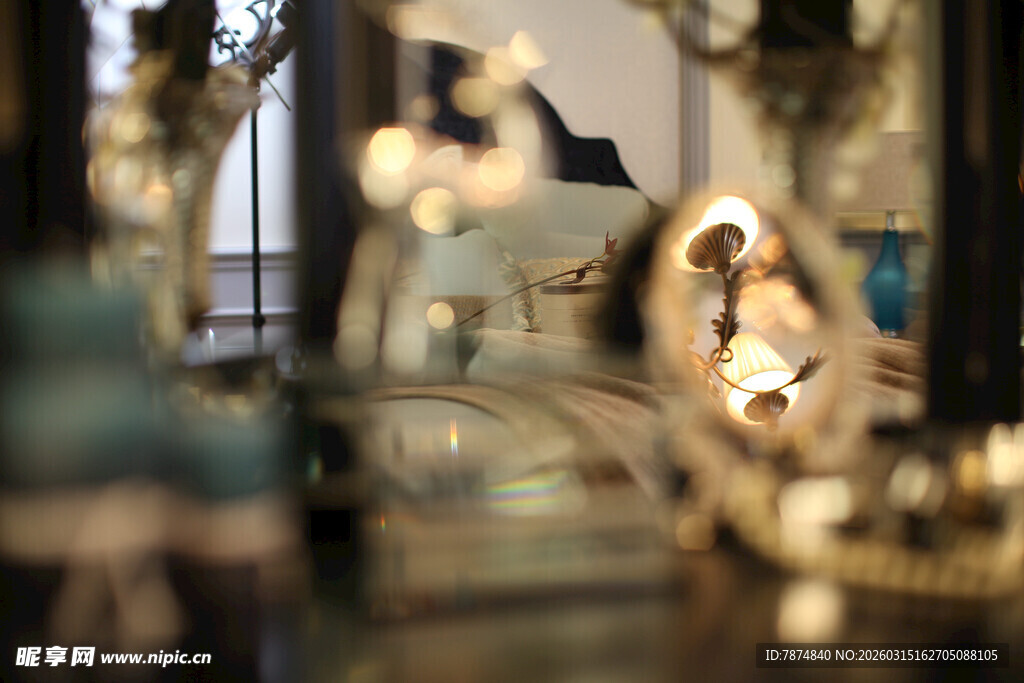 复古摆件营造优雅氛围