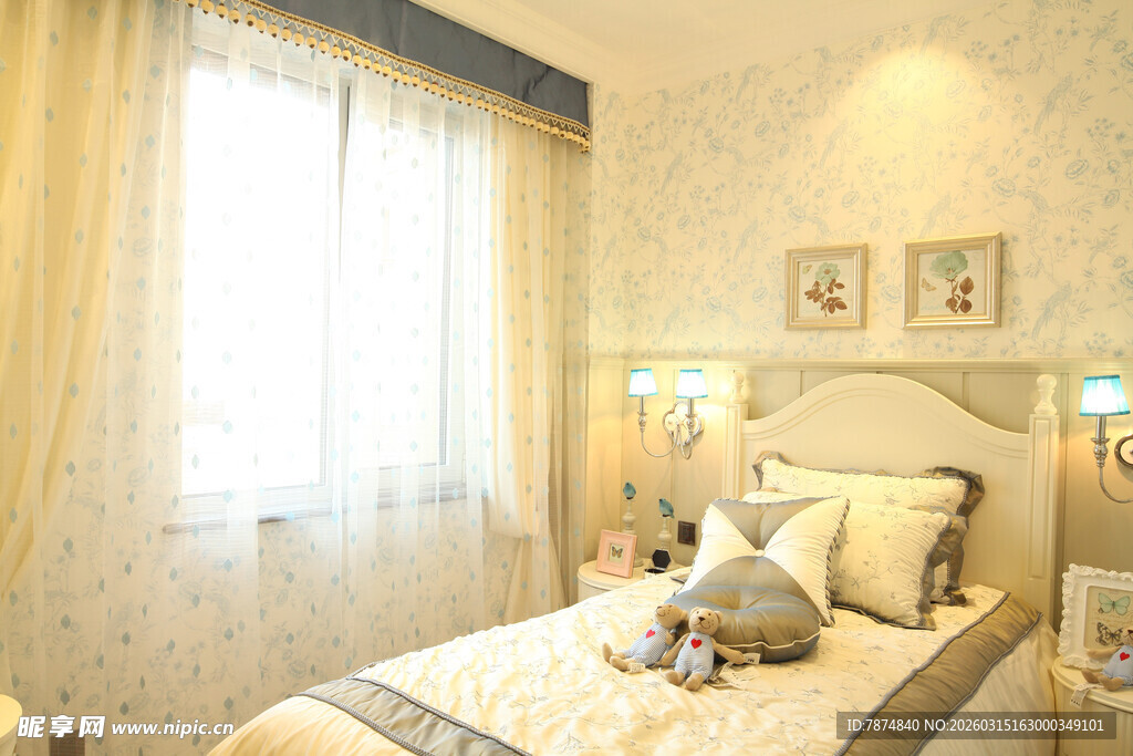 温馨儿童卧室布置展示